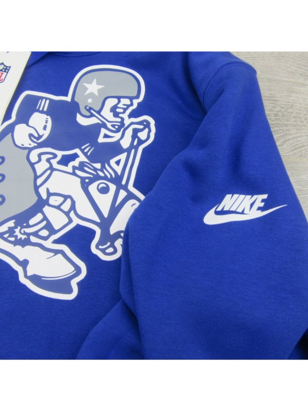 Nike Dallas Cowboys Rewind Retro Joe Club NFL Blue Hoodie Men's Size Medium NEW - Picture 8 of 15